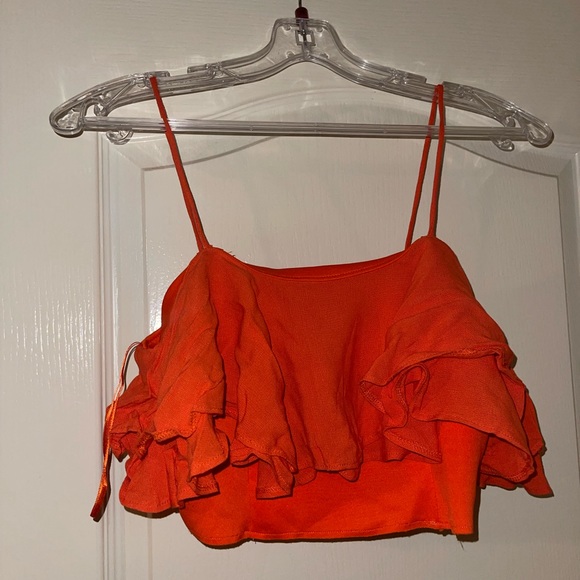 Zara ruffle crop top - Picture 5 of 5